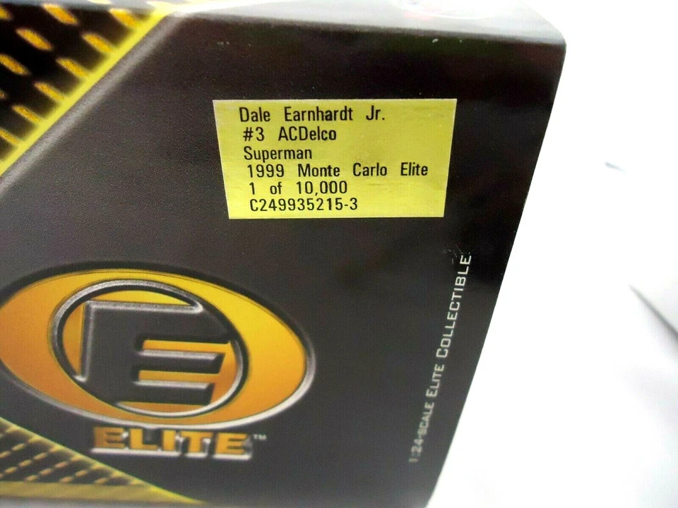 NASCAR Action RCCA Elite Dale Earnhardt Jr car #3 AC Delco Superman 1/24 1999 - Image 4 of 4