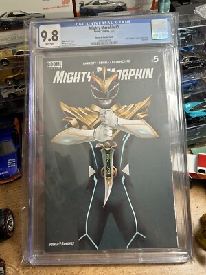 Mighty Morphin #5 - Bernardo Variant Cover - 616 Comics & Jolzar Excl. - CGC 9.8