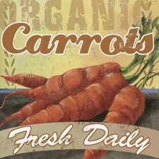 Ceramic Backsplash Tile Mural Fruit Vegetable Kitchen/Bathroom - Farm Fresh VI