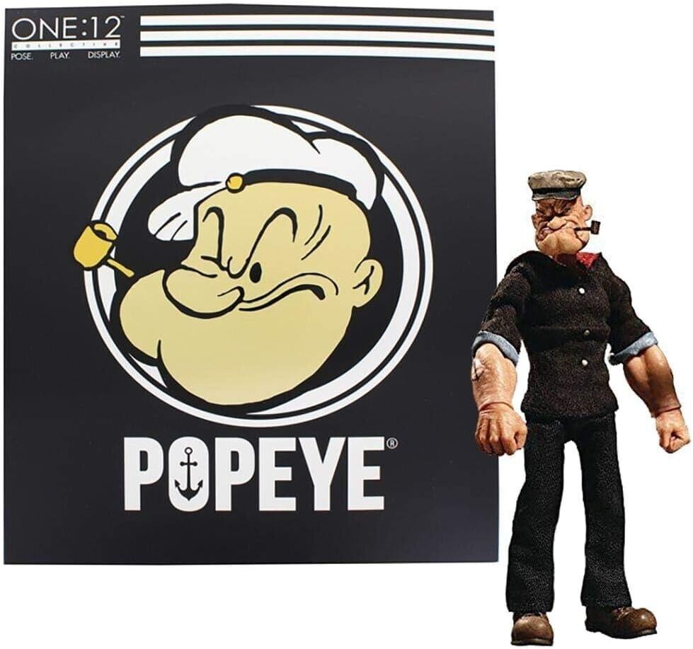 Mezco Toys One: 12 Collective: Popeye Action Figure | eBay Mezco Toys One: 12 Collective: Popeye Action Figure | eBay