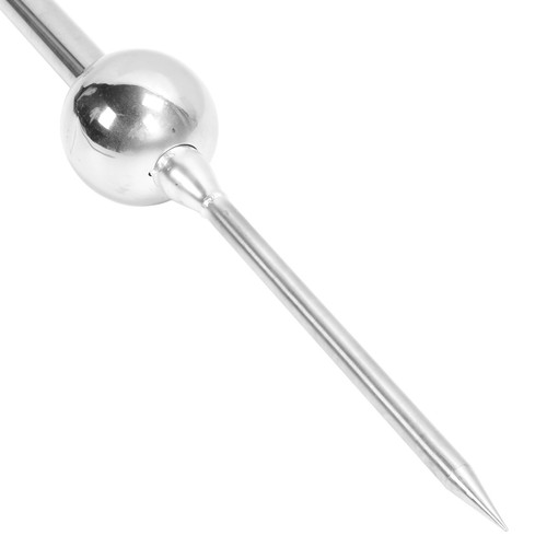 Rod Single Ball Arrester Stick 3 Pole Stake Thunder Protection Device 1m - Picture 12 of 12