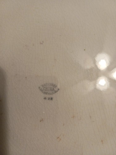 Vintage National China Platter No.422 - Picture 4 of 4