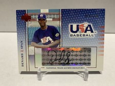 Denard Span 2004 USA Baseball National Team Alumni Signatures Black Ink /360