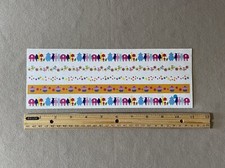 DreamWorks Trolls Border Stickers, 11  X 4   Includes 5 Border Stickers, New 