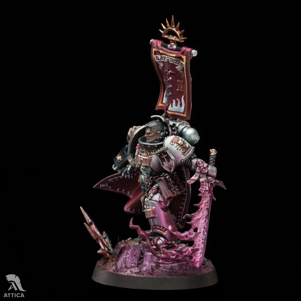 Castellan Crowe painted figure Warhammer 40k Pre-Sale | Art - Image 3 of 4