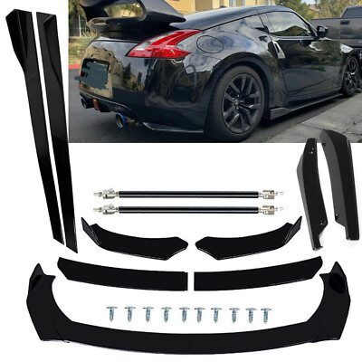 Body Kits Front Bumper Lip Spoiler Splitter Side Skirt Rear For Nissan Maxima