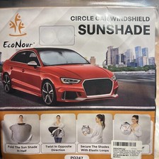 Car Windshield Sun Shade Reflective Sunshade for Ultimate Protection Overlap