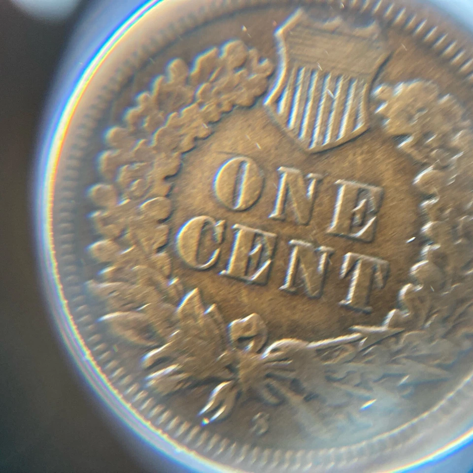 1909-S 1C Indian Fine has a smaller mintage than 1909-S VDB Lincoln Cent 309,000 - Image 4 of 4