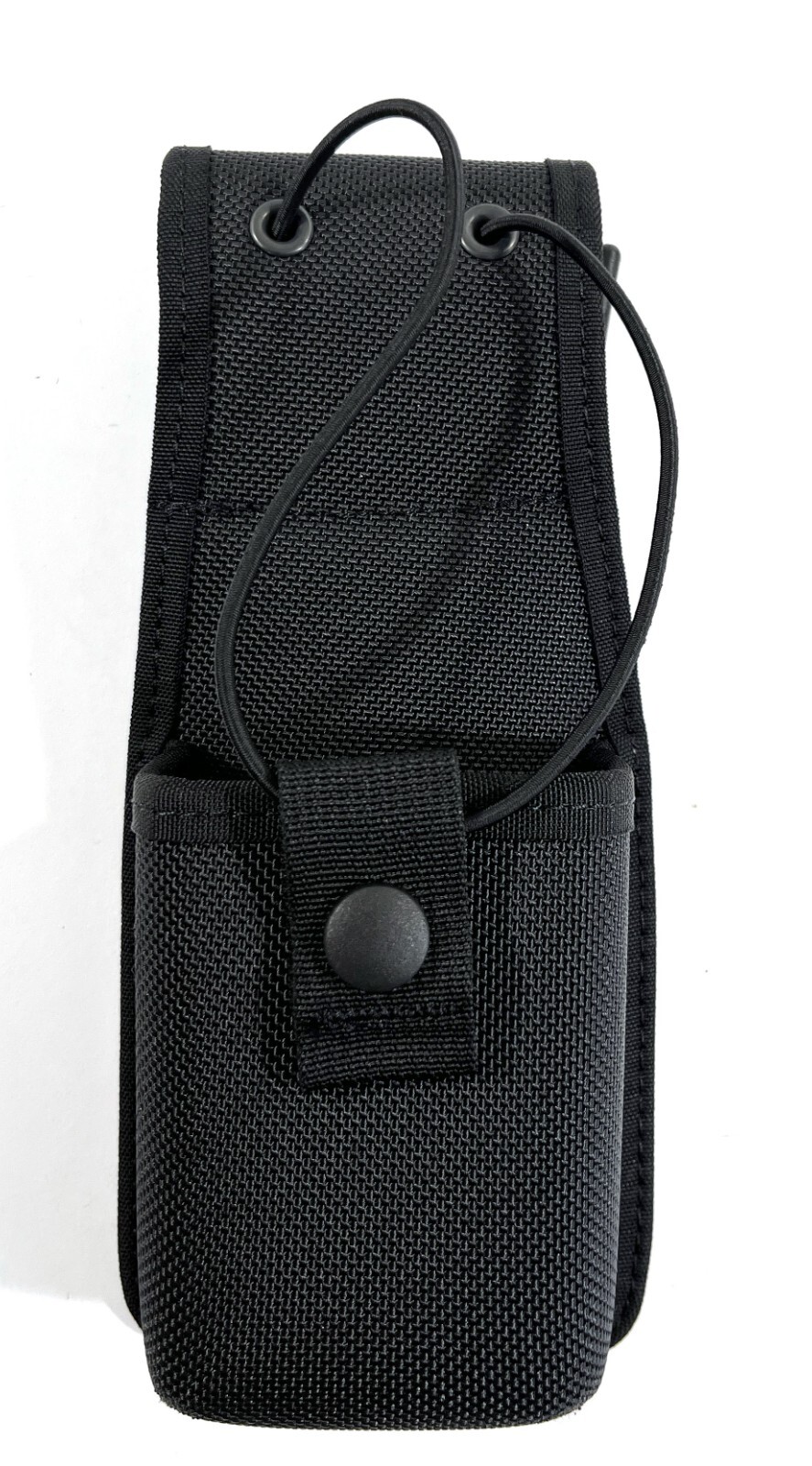 BLACKHAWK 44A400BK MOLDED CORDURA UNIVERSAL RADIO HOLDER POUCH BLACK W/ SWIVEL