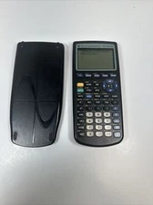 Texas Instruments TI-83 Plus Graphing Calculator With Cover Tested Working