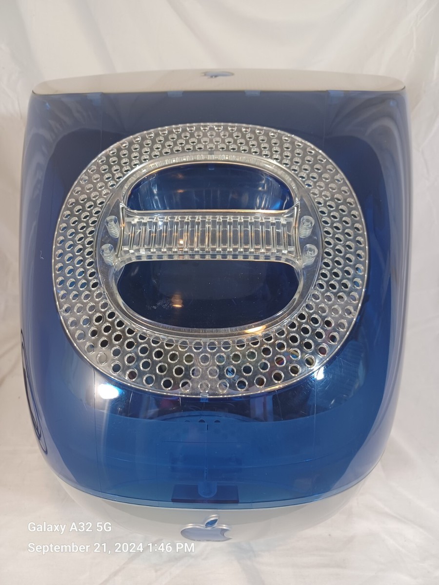 Vintage Apple iMac G3 Blue M5521 All In One Computer PC Mac Vintage Apple iMac G3 Blue M5521 All In One Computer PC Mac
