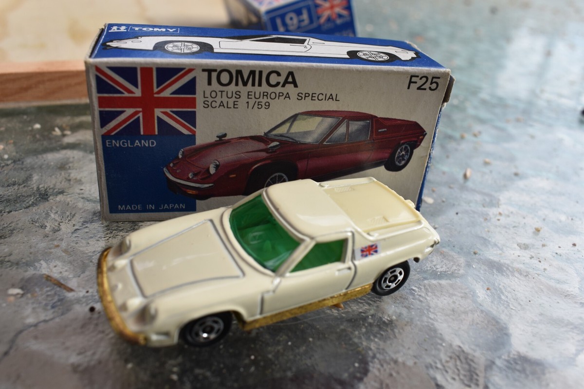 Tomica F25 Lotus Europa Mint Boxed 1/59 | eBay