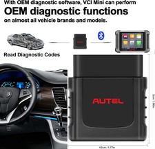 Autel Maxivci Mini Obd2 Bluetooth Diagnostic Interface For Mk808bt Mk808ts Ts608 Autel Maxivci Mini Obd2 Bluetooth Diagnostic Interface For Mk808bt Mk808ts Ts608