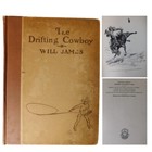 The Drifting Cowboy by Will James Illustrated, 1926 1st Edition Hardcover