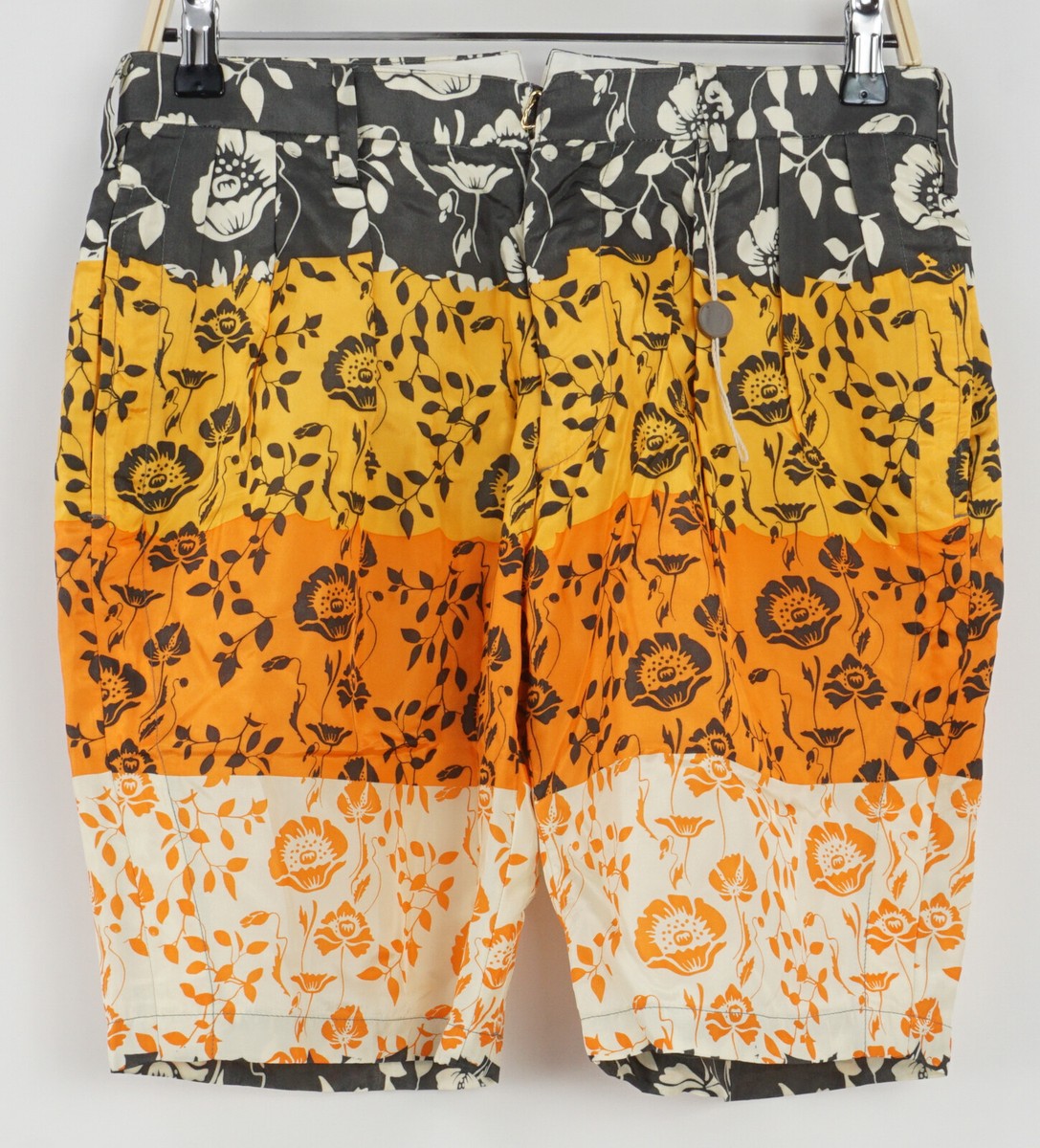 New Patchy Cake Eater Japan Mens US 30 x 10 Floral Colorblock Lightweight  Shorts