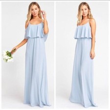 Show Me Your Mumu Caitlin Ruffle Maxi Dress size S