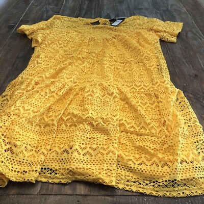 city chic crochet dress City Chic Plus Size Callie Crochet Dress - Black