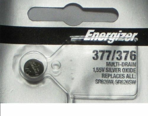 Energizer 377 376 1 55v Multi Drain Silver Oxide Battery 5 Pack For Sale Online Ebay