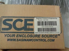 SAGINAW SCE-6044CHNFSS Stainless Electrical Hinged Enclosure SCE6044CHNFSS