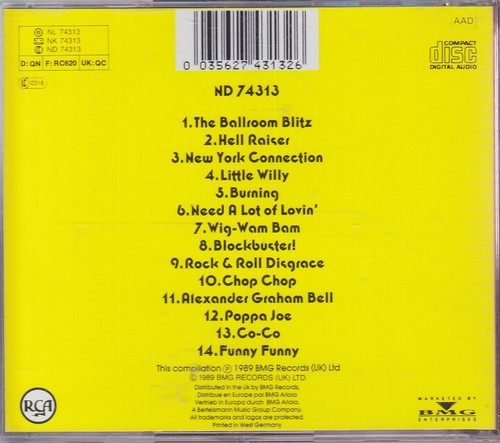 ★ THE SWEET "Blockbusters" Best Of CD - Picture 2 of 2