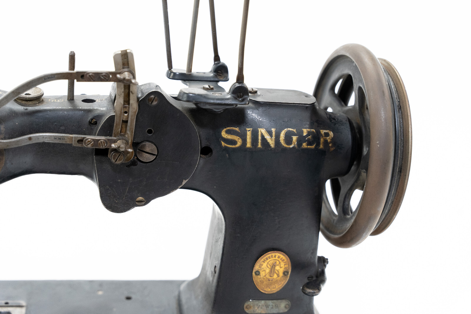 SINGER 72W19 VINTAGE HEMSTITCHER HEAD ONLY INDUSTRIAL SEWING MACHINE 72