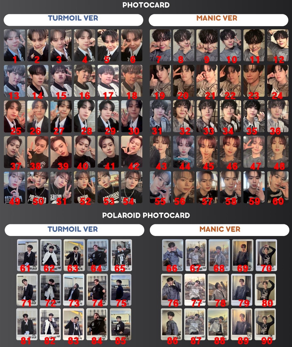 Wei - ALBUM The Feelings Official Original PHOTOCARD PHOTO