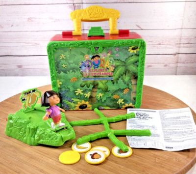 Mattel Viacom Lunch Box Dora The Explorer Picnic Fiesta School Box Games Nick Jr