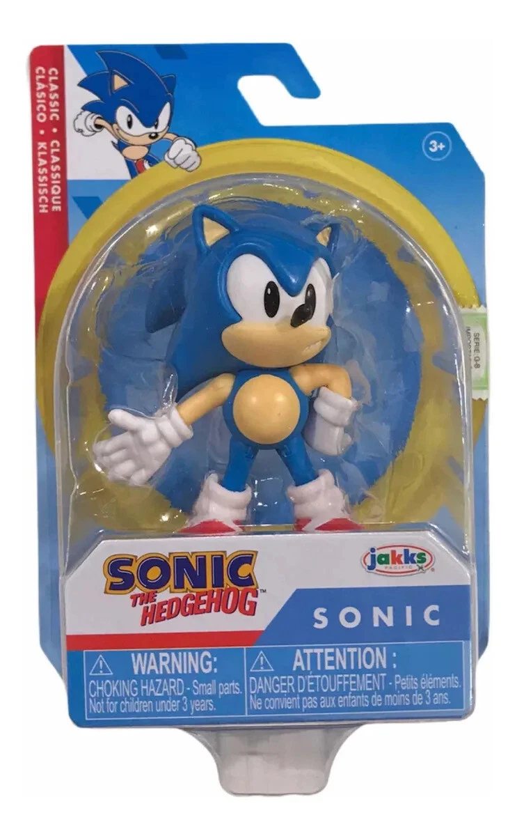 Figura de acción Sonic The Hedgehog, juguete coleccionable Super Sonic de  2.5 pulgadas Sonic The Hedgehog Sonic The Hedgehog