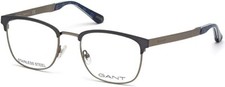 GANT RUGGER GA3181 020 Gray Metal Optical Eyeglasses Frame 52-20-145 GA 3181 AB