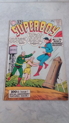 Superboy #100 (DC Comics October 1962)