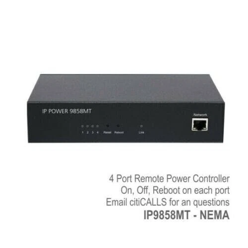 Aviosys IP9858MT PRO 9858 4 Port Web Power Switch w AutoPing IOS Android DLI- - Image 2 of 4
