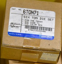 *NEW* Thomas & Betts 6TON71 6 Ton Die Set TBM6H