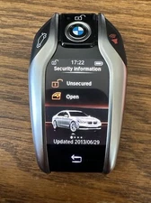 2016-19 BMW 7 SERIES OEM SMART DISPLAY PROXY FOB TOUCH SCREEN 9868436-01 PARK BT