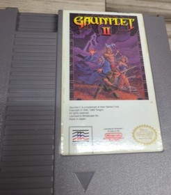 Gauntlet II (Nintendo Entertainment System NES  1990) Authentic & Tested W/ Case