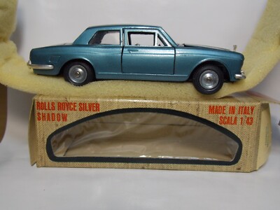 Mebetoys A 26 Rolls Royce silver shadow 1/43 con targhe e