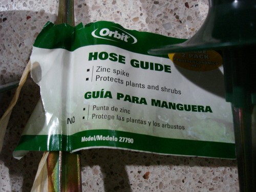 3- Orbit Portable Hose Guides With Steel Ground Spikes Brand New - Picture 2 of 2
