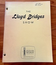 The Lloyd Bridges Show Original TV Script 