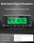DM9100 Vehicle DMR Digital Mobile Radio UHF VHF 25W FM Transceiver Bluetooth GPS