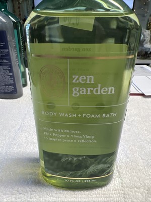 Bath & Body Works Zen Garden Body Wash + Foam Bath 10 fl oz | eBay