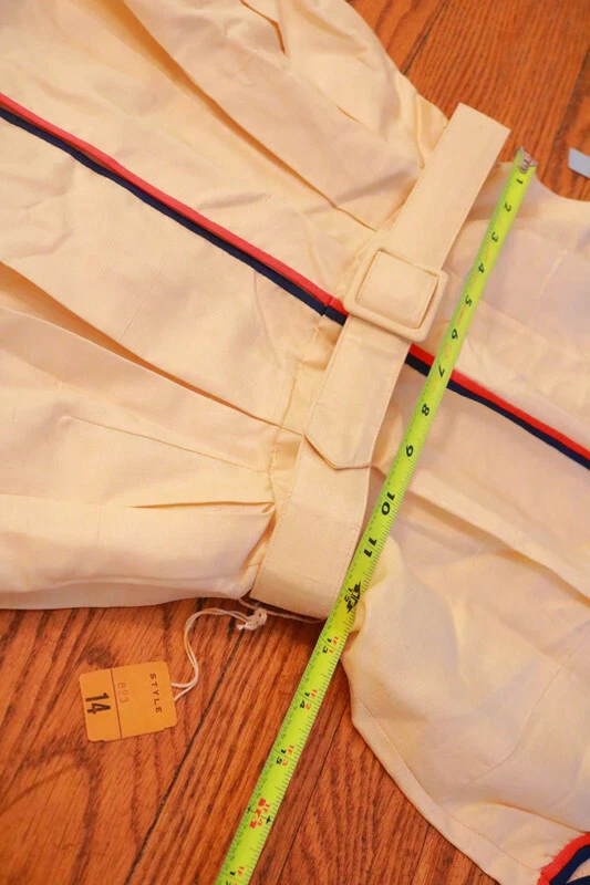 Vestido De Colección Seda Cruda NORMAN WIATT California MCM Moderno PEQUEÑO Hermoso GQ Foto 3 de 4