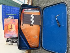 Oscar Schmidt OS 21 21-Chord Autoharp Natural Wood w/ Hard Case Tuning Wrench