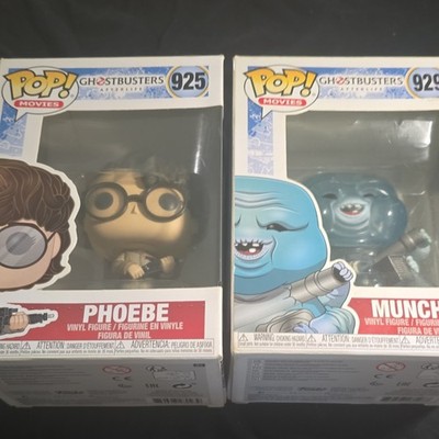 Funko Pop! Movies Ghostbusters: Afterlife Phoebe #925 & Muncher #929