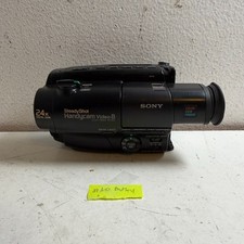 Sony Handycam Video 8 CCD-TR94 Black Color Viewfinder 12x Optical Zoom Camcorder