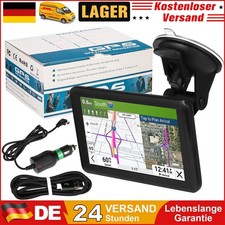 5/7 Zoll GPS Navi Navigationsgerät für Auto LKW PKW 8GB Lebenslange EU Karten