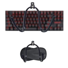 Pmsanzay Pack of 2, Keyboard Mouse Wall Mount Wall Holder Wall Rack - No Keyb...