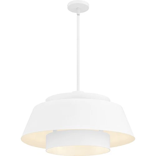 Quoizel LMI2824 Lumi 3 Light 24"W Pendant - Brushed Weathered Brass - Picture 10 of 12