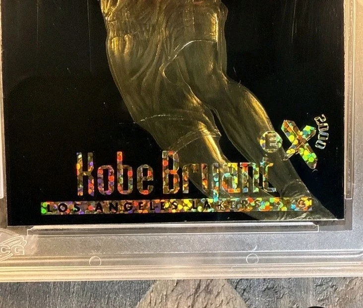 1996-1997 Skybox EX-2000 Kobe RC Bryant Black 24KT Gold Medallion Serial #! - Image 3 of 4