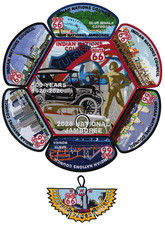 2026 Jamboree Indian Nations Council JSP Patch Set Ta Tsu Hwa 138 OA Lodge Flap