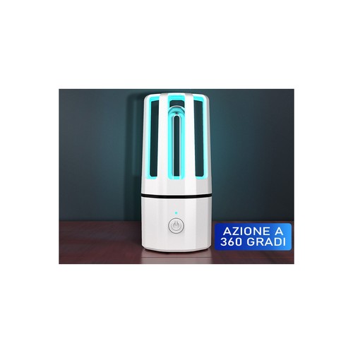 Sterilisator Lampe Uv-C Universal Umgebungen Wiederaufladbar USB Mit Timer - Bild 7 von 11