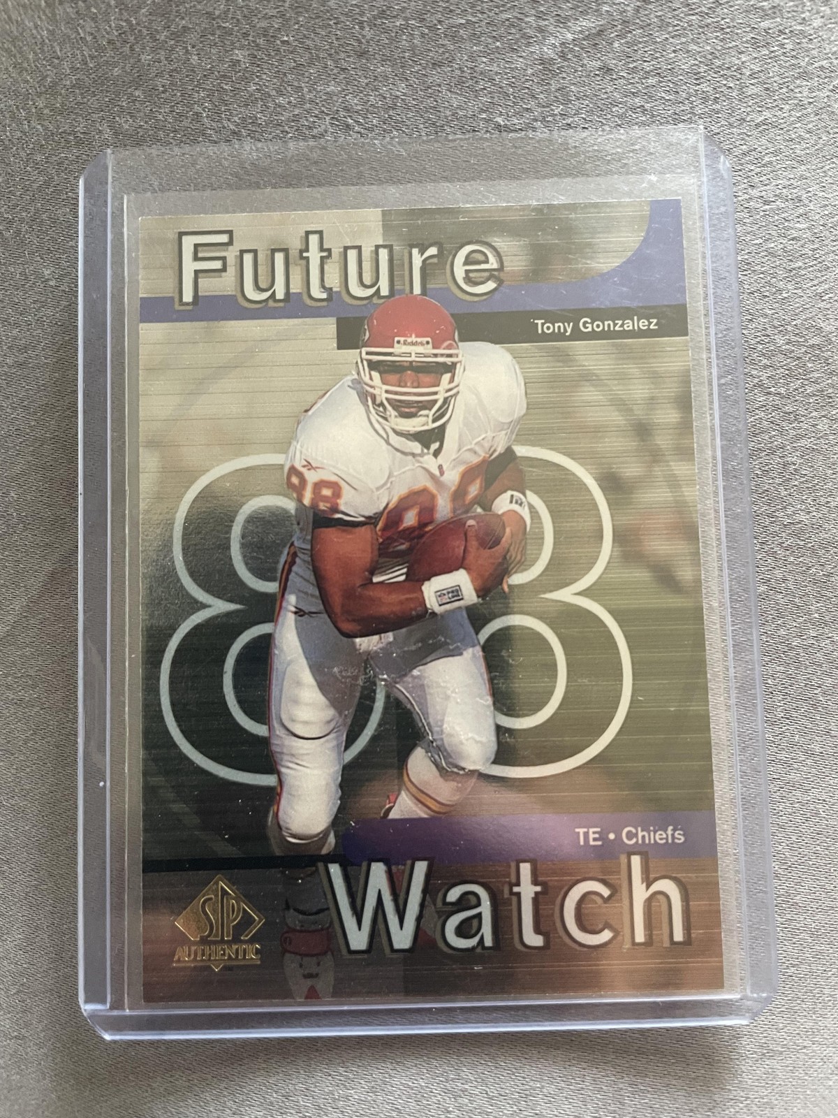 1997 SP Authentic #11 Tony Gonzalez